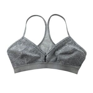 Outdoor Voices -1964 Gray Heather Sports Bra Light Support Activewear Size Small